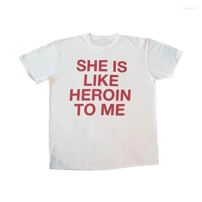 "HEROIN" TEE