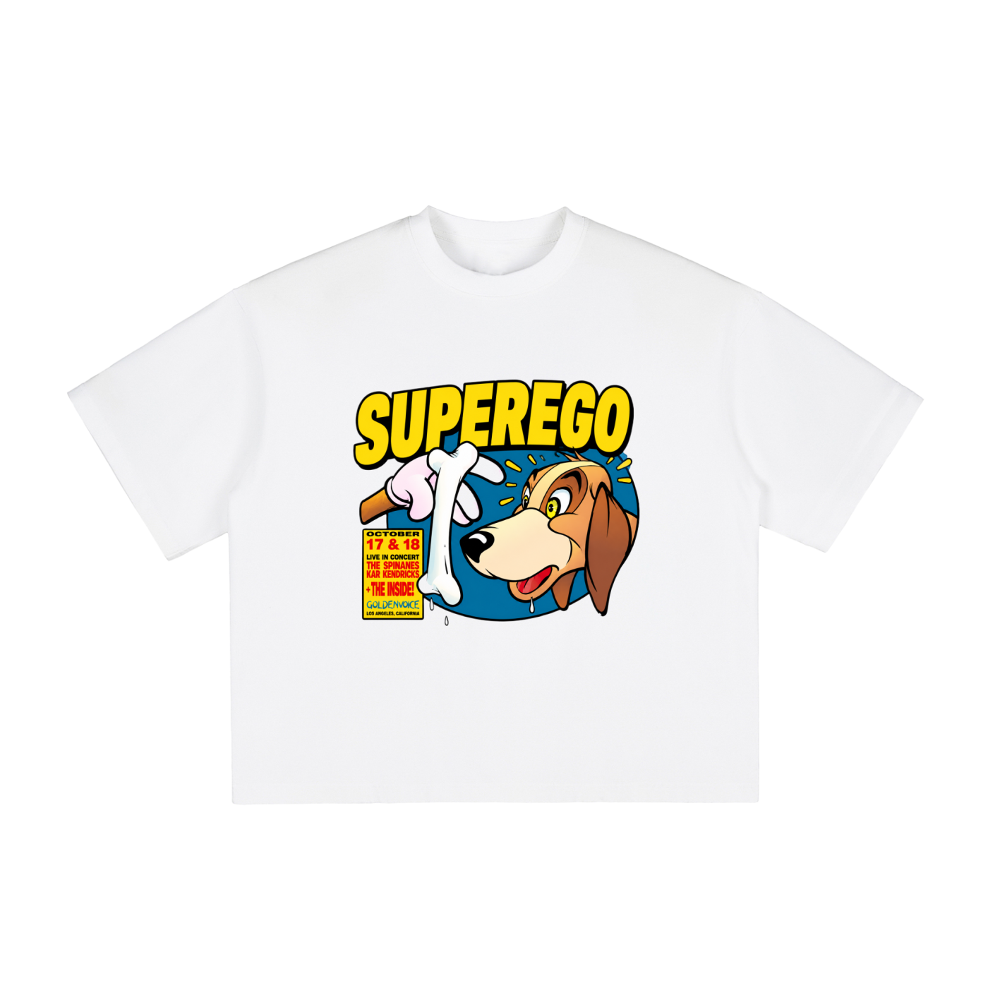 "Super Ego" Vintage Boxy T-Shirt