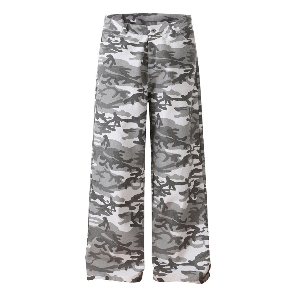 "Silver Camo" Cargo Pants