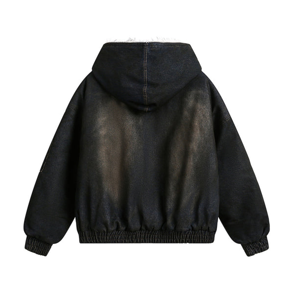 "RAVER" Chinchilla Fur Hoodie
