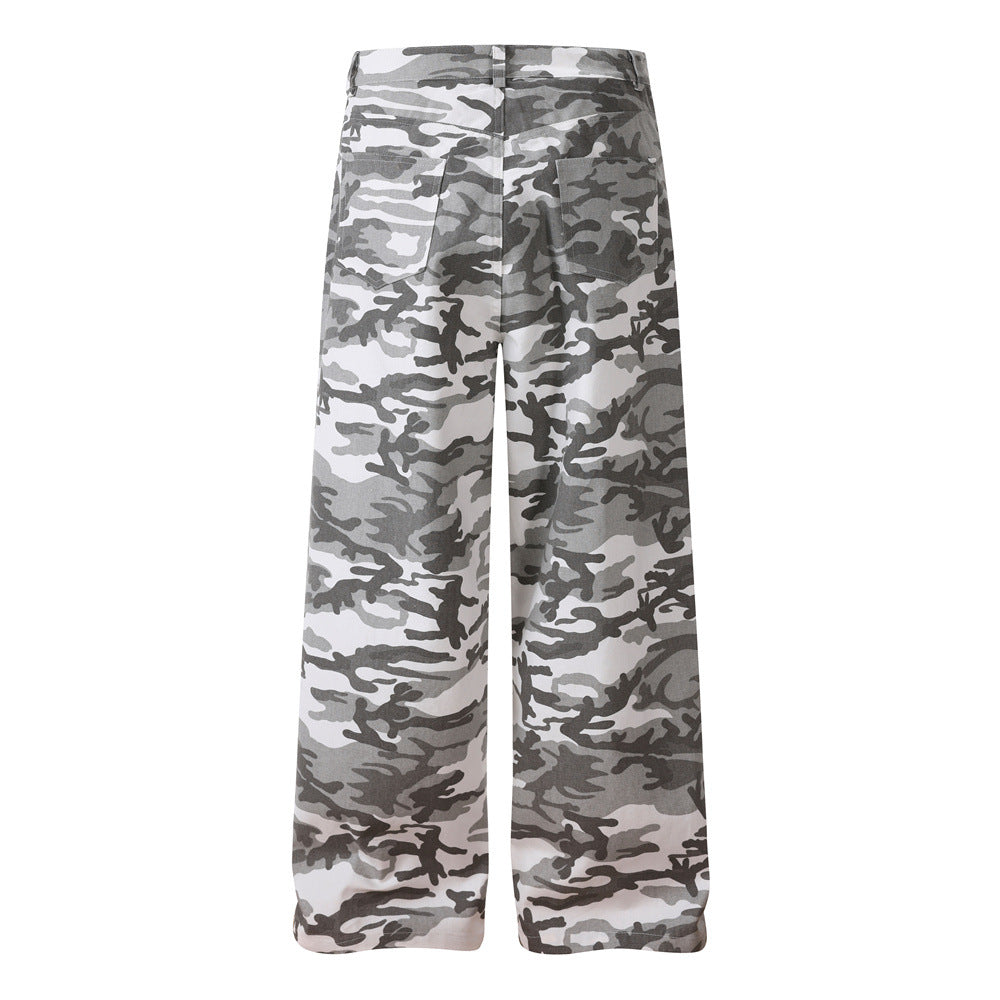 "Silver Camo" Cargo Pants