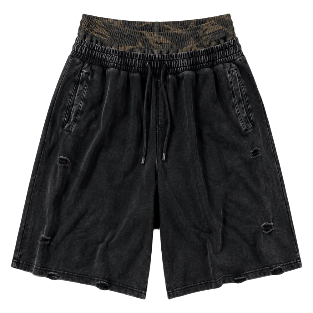 CAMO "INSIDE-OUT"  Shorts