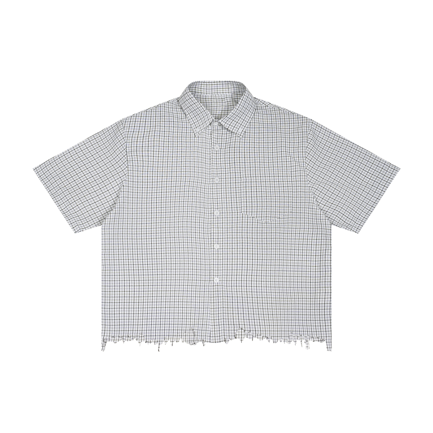 "THE COOKOUT" Boxy Cut Polo Flannel