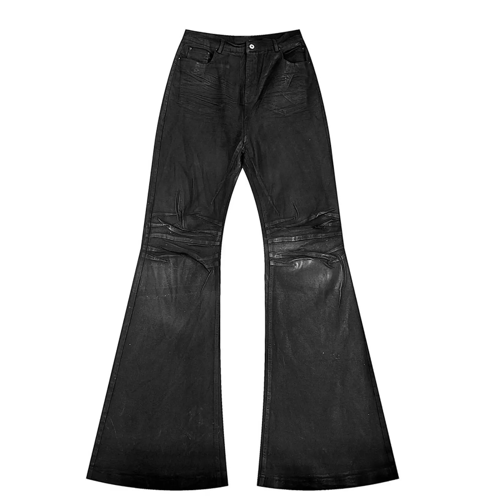Waxed "OBSIDIAN" Denim