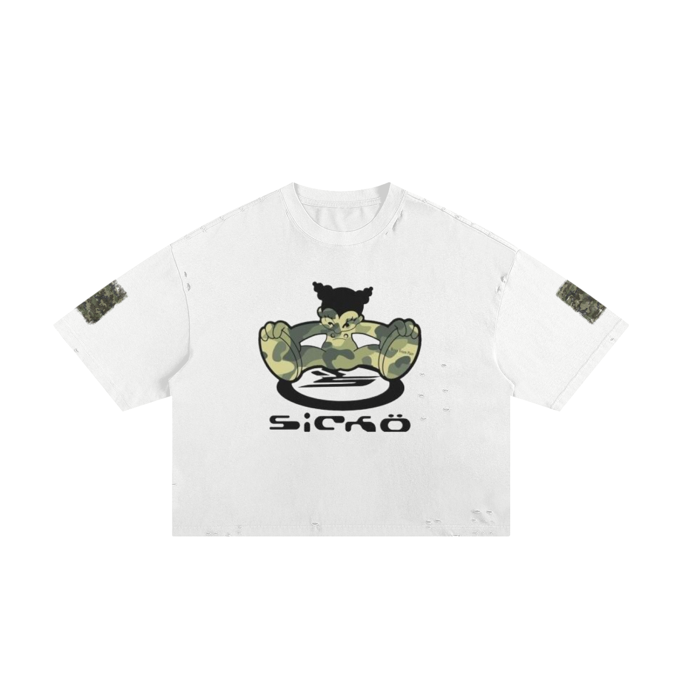 "SICKO CAMO" Tee